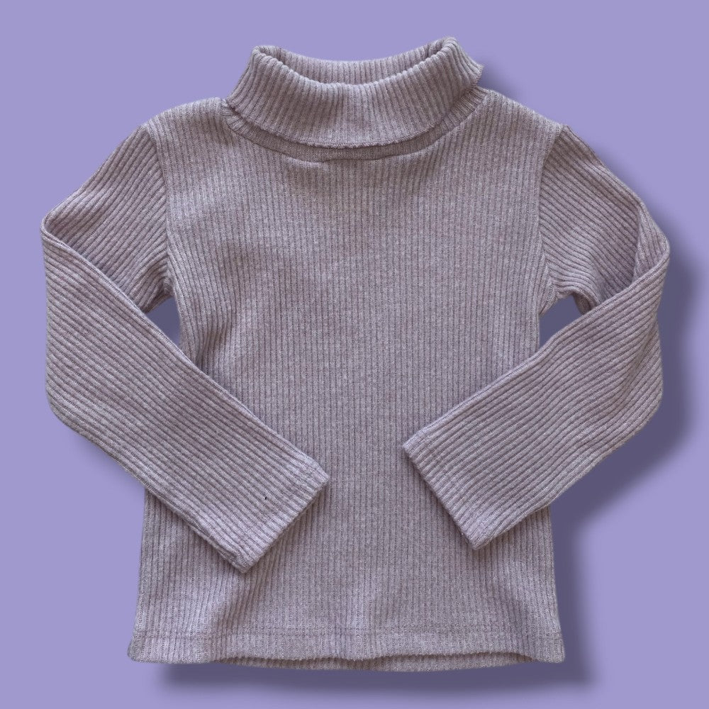 zara ribbed top 2/3y