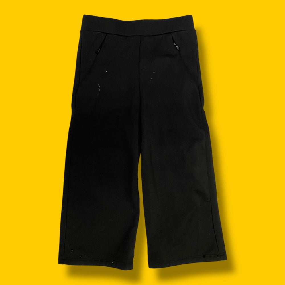 zara black pant 18-24m