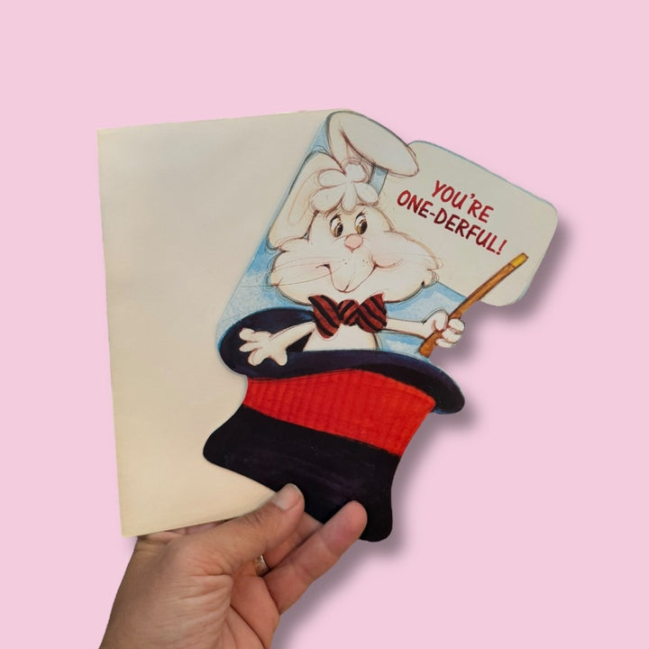 Vintage Card - One-derful