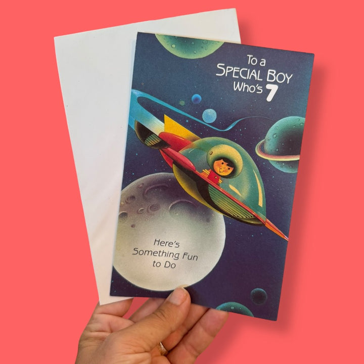 Vintage Card - Special boy who&