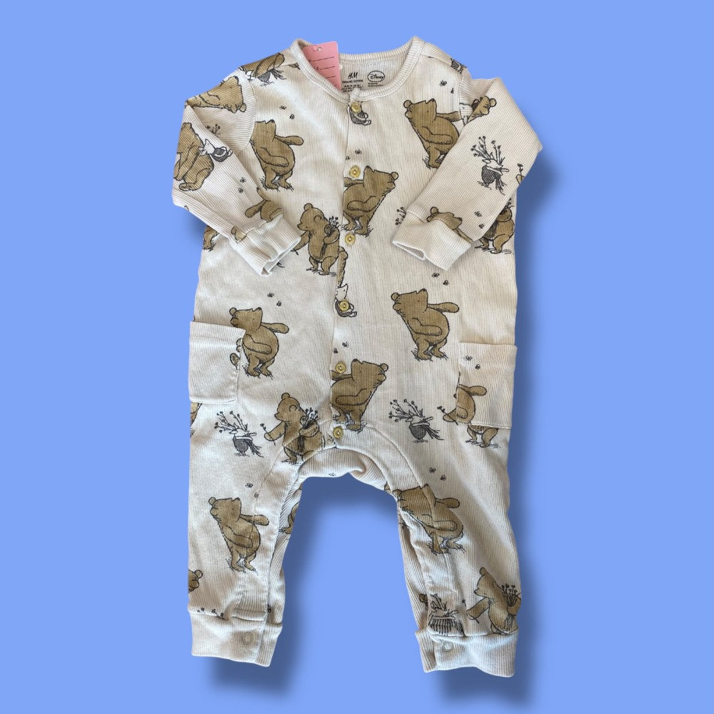 H&amp;M Pooh Romper 6-9m