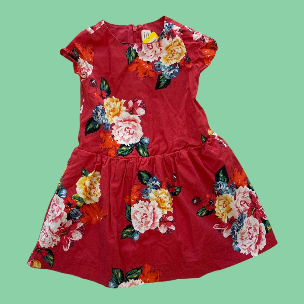 gap flower dress 4y
