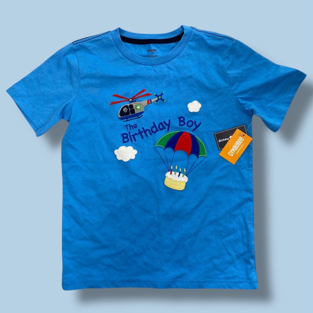gymboree birthday tee 10y nwt