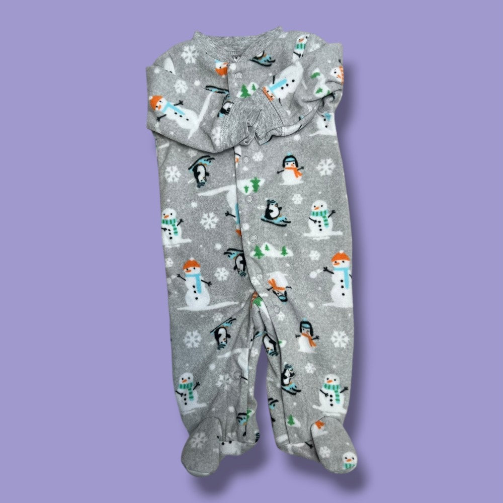 carters snowman pjs 3m