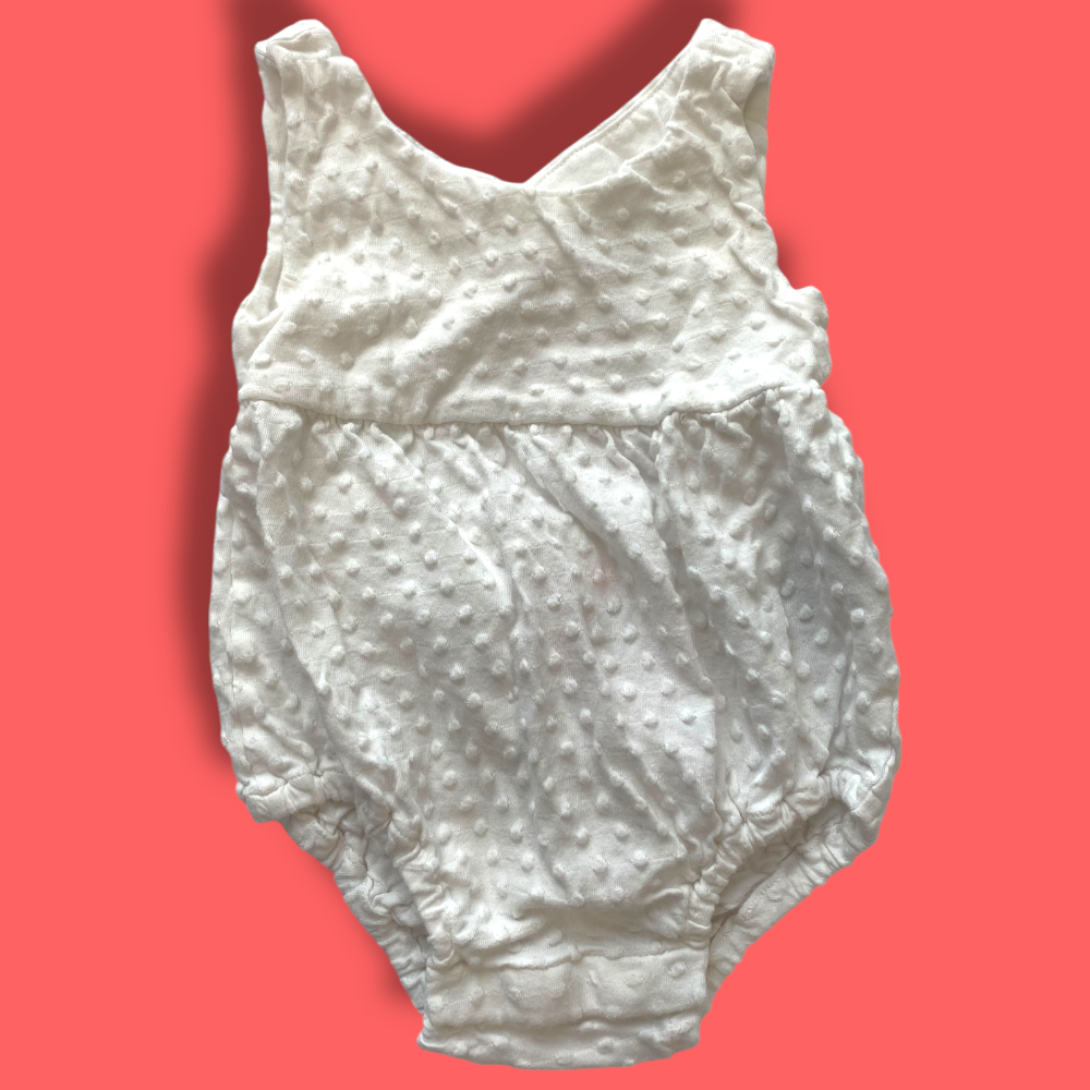 Gap White Romper 12-18m