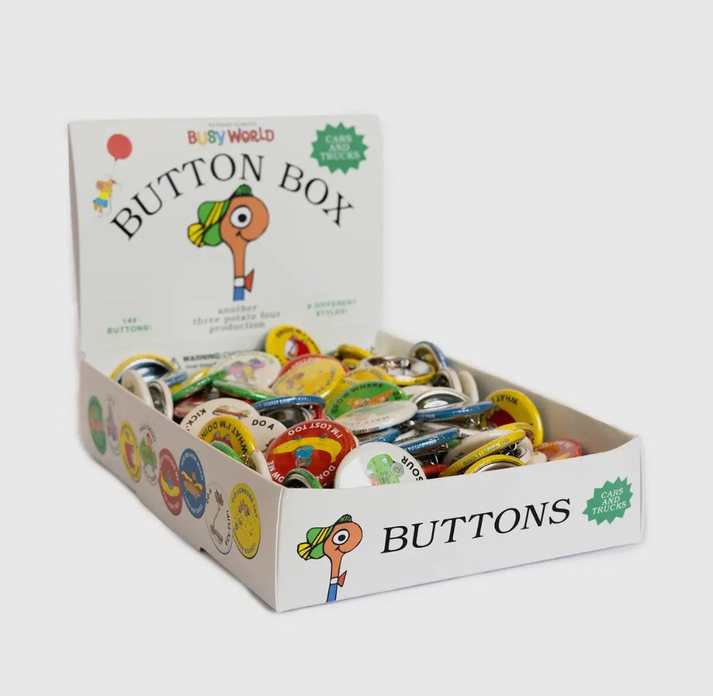 Richard Scarry Button