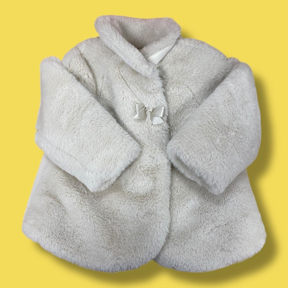 mayoral fluffy jacket 6-9m