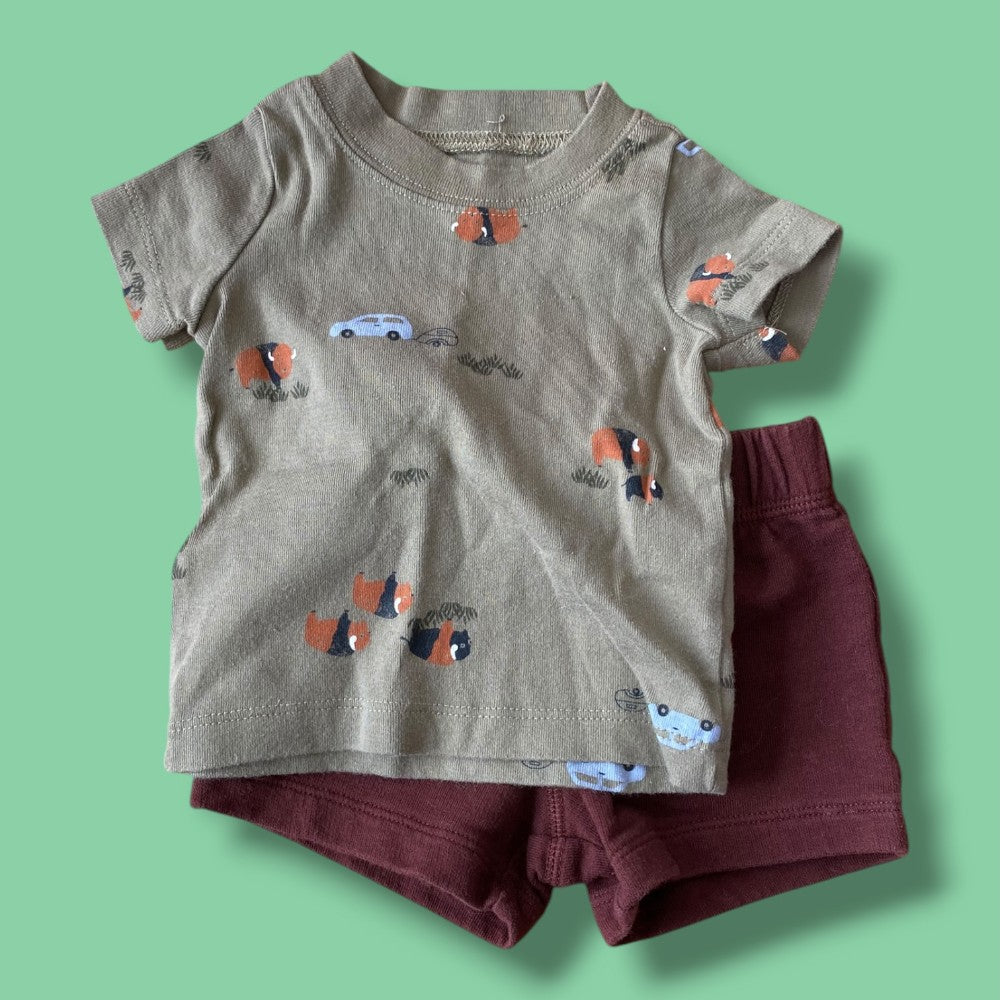 Carters Short set 3m