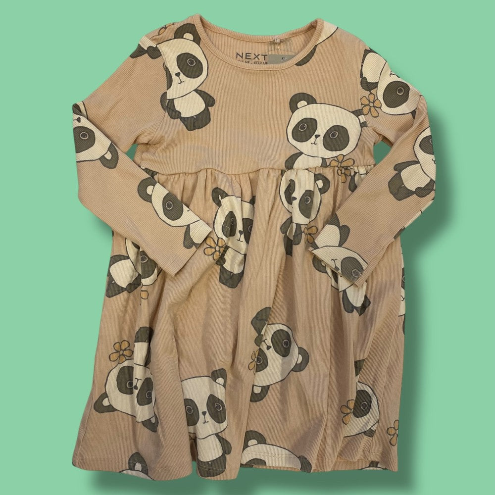 next panda dress 2/3y