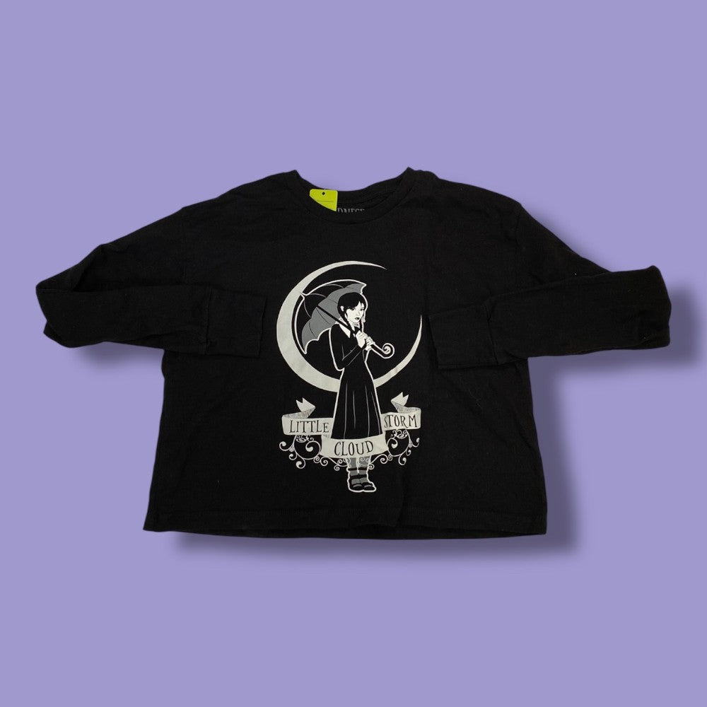 wednesday long sleeve fits 10-12y