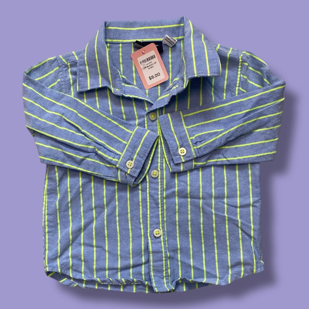 CP Button UP 9-12m
