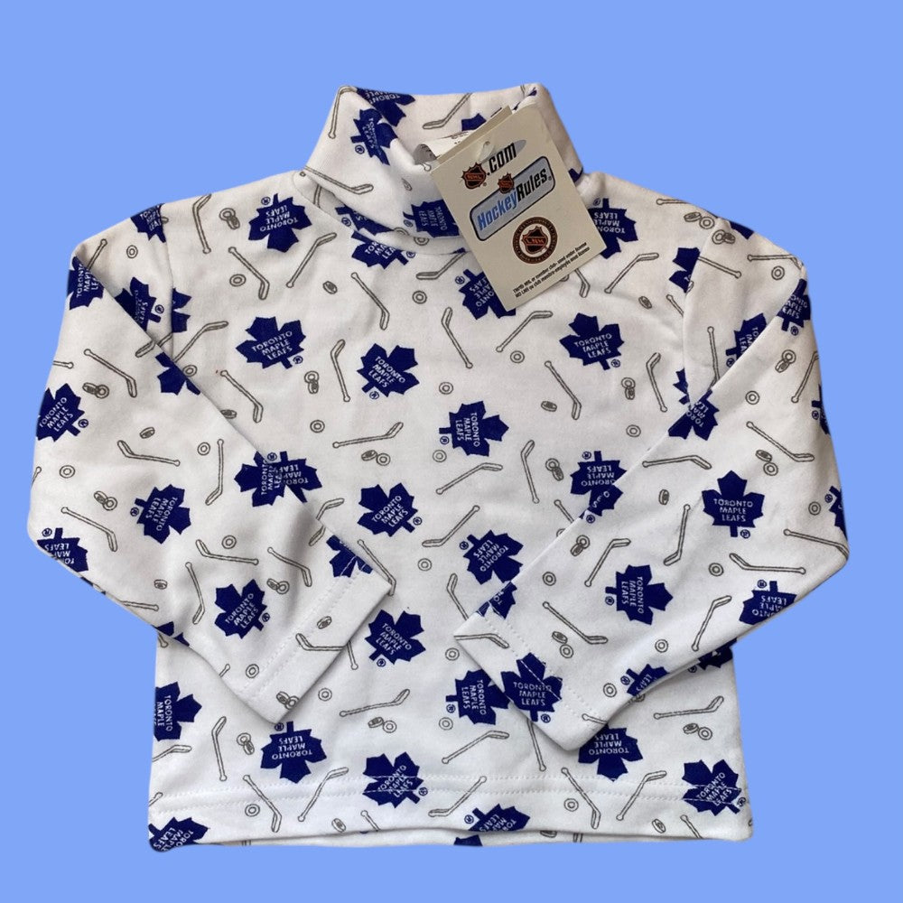 NHL leafs turtleneck NWT 18m