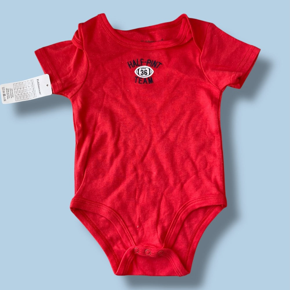 football bodysuit 12m nwt