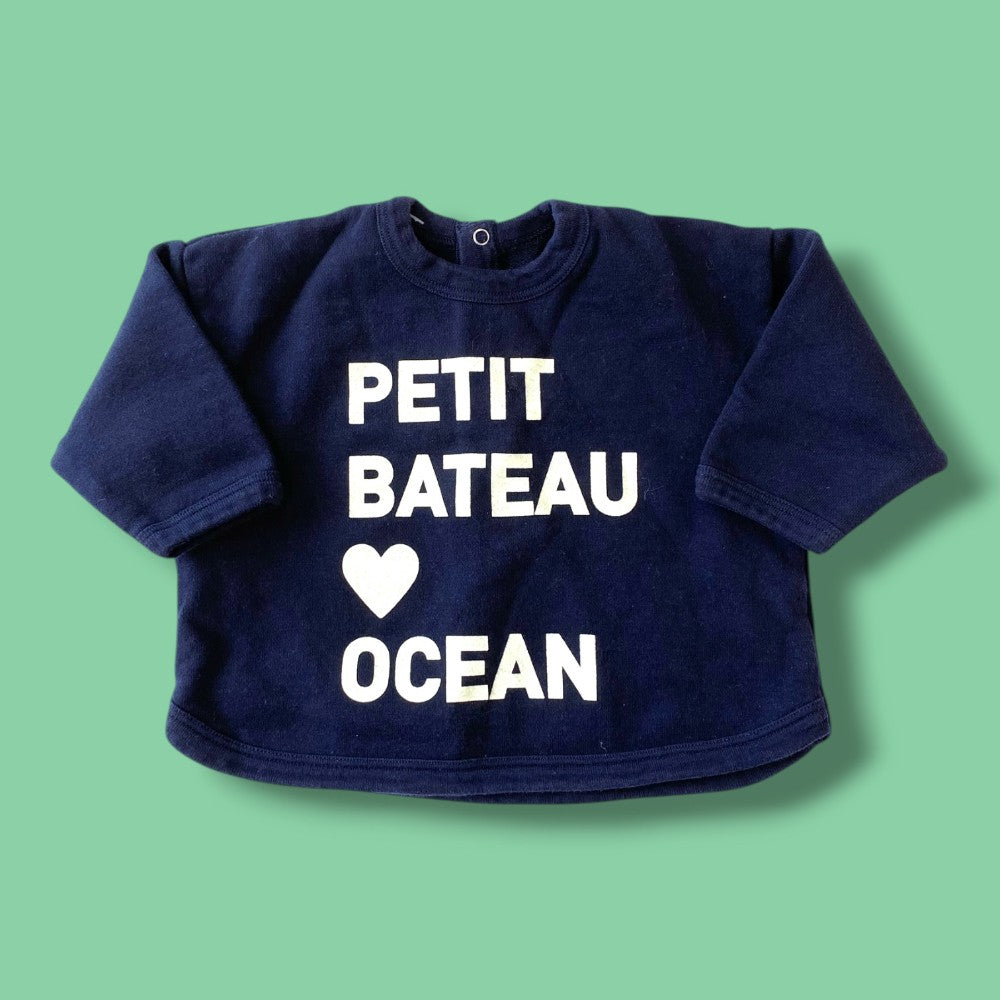 petit bateau sweatshirt 6m