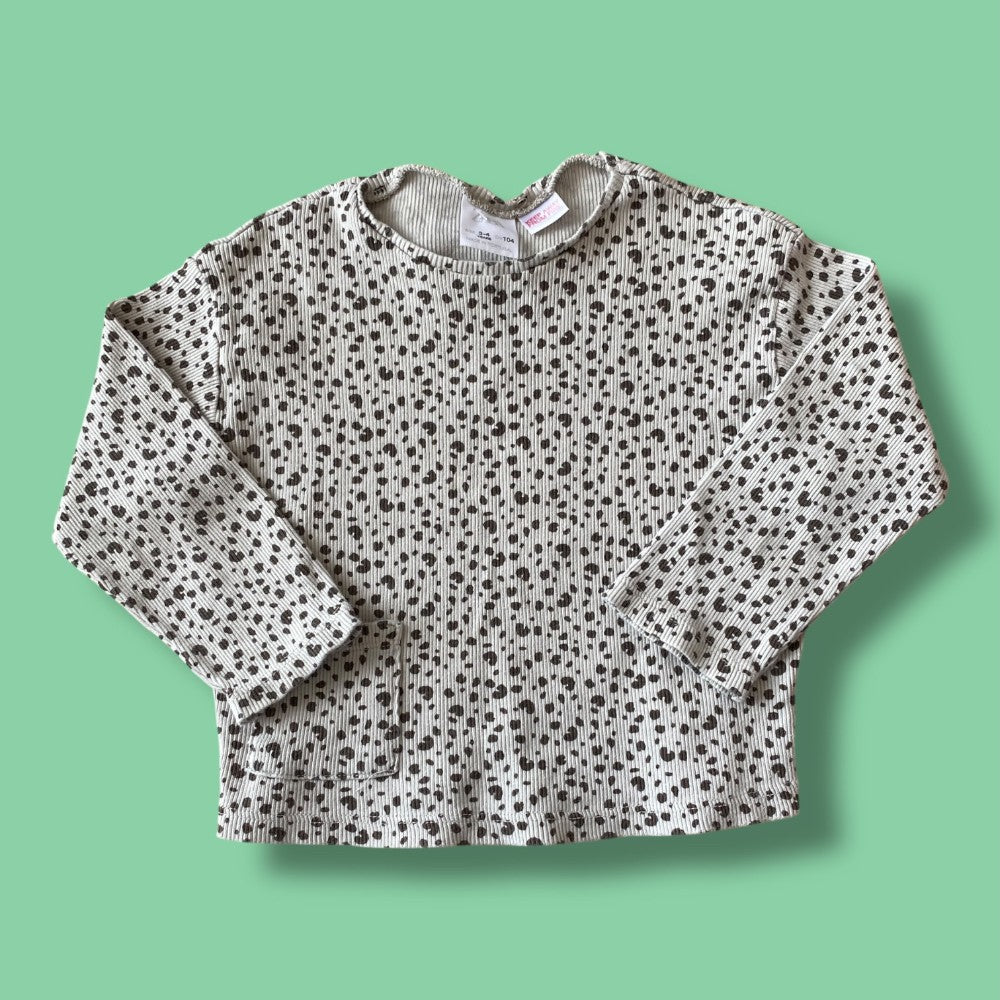 Zara Ribbed Long 3-4Y