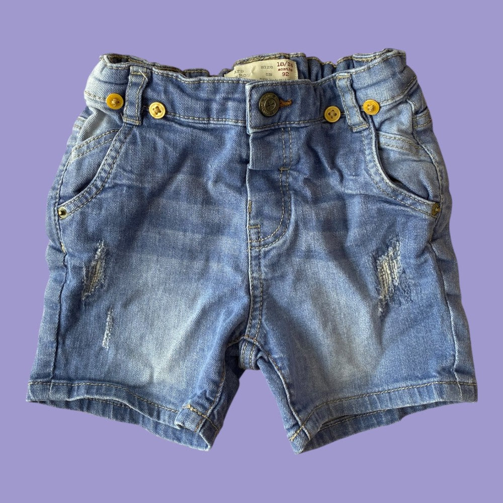 zara shorts 18-24m