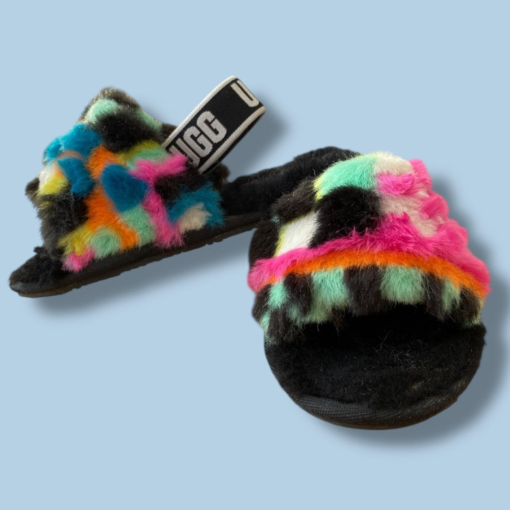 Ugg Faux Fur Sandal 7