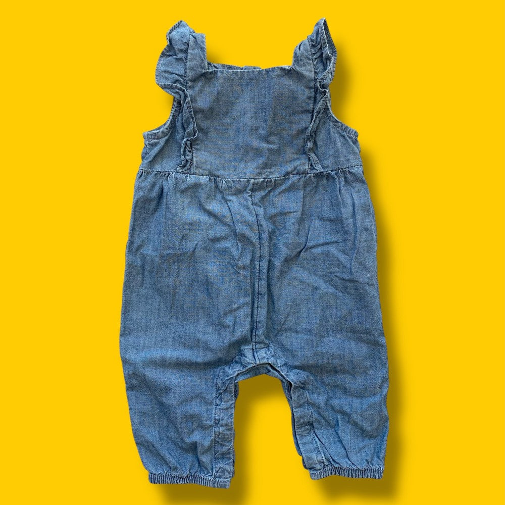 joe denim romper 3-6m