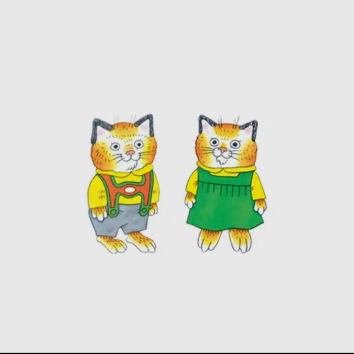 TATTLY Richard Scarry Huckle &amp; Sally