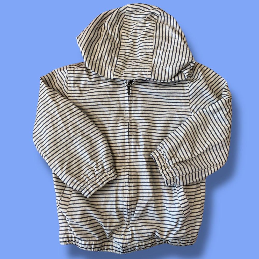 Striped Lined  Jacket 2-3Y