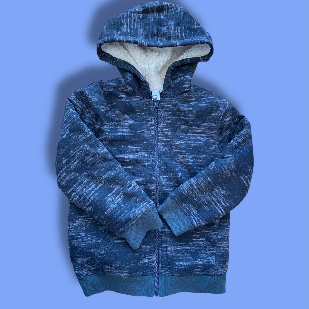joe fluffy zip 6y NWT