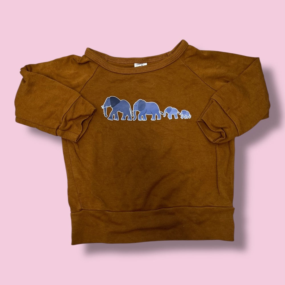 Little &amp; Lively Elephant Sweater 6-12m