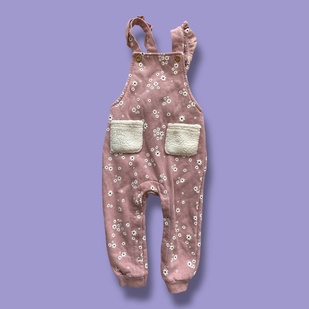 PL Floral Overalls 24m