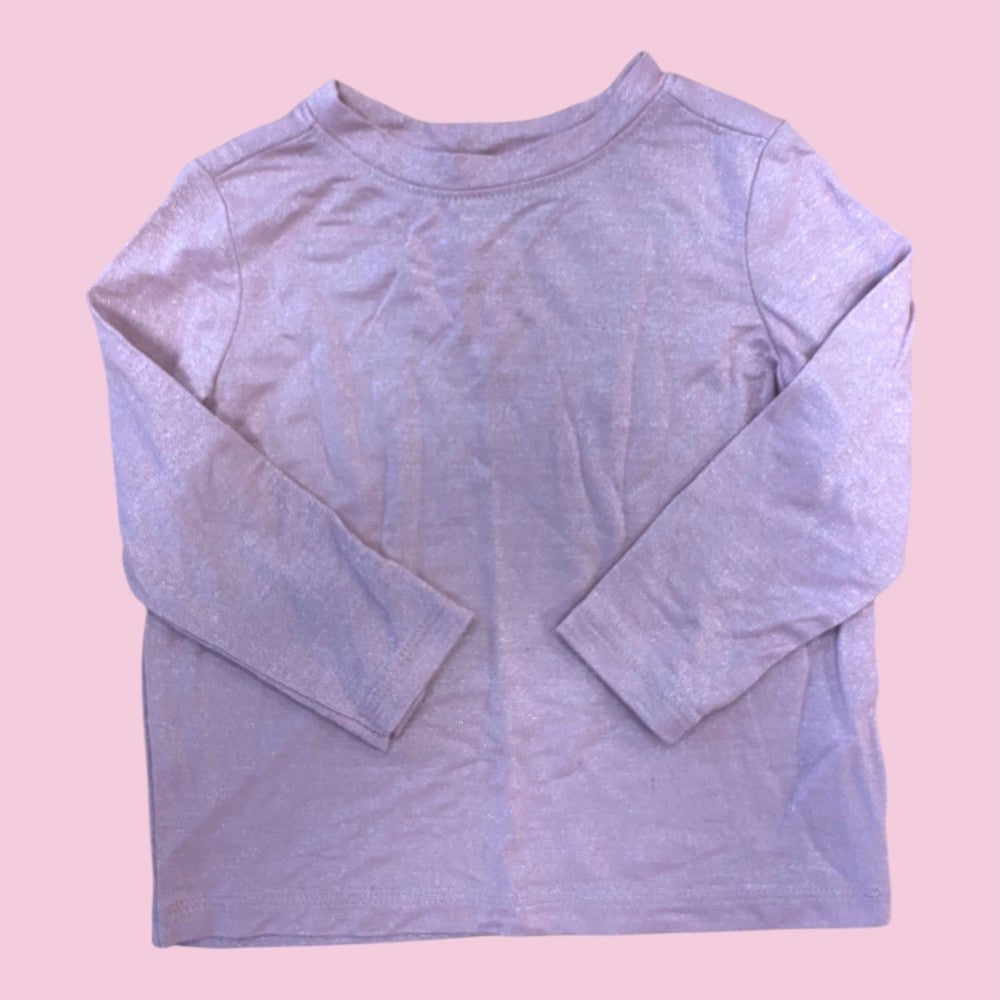 Old Navy Pink Sparkly Long 12-18m