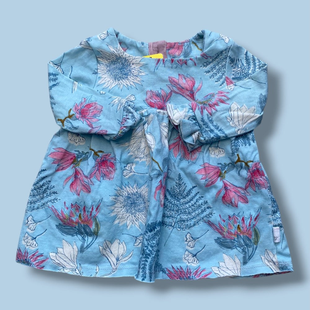 Burts Bees Top 3-6m
