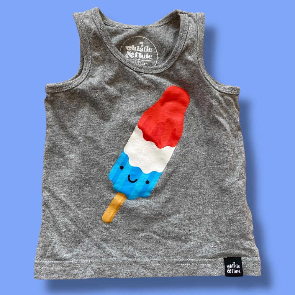 Whistle &amp; Flute Popsicle Tank 1-2Y