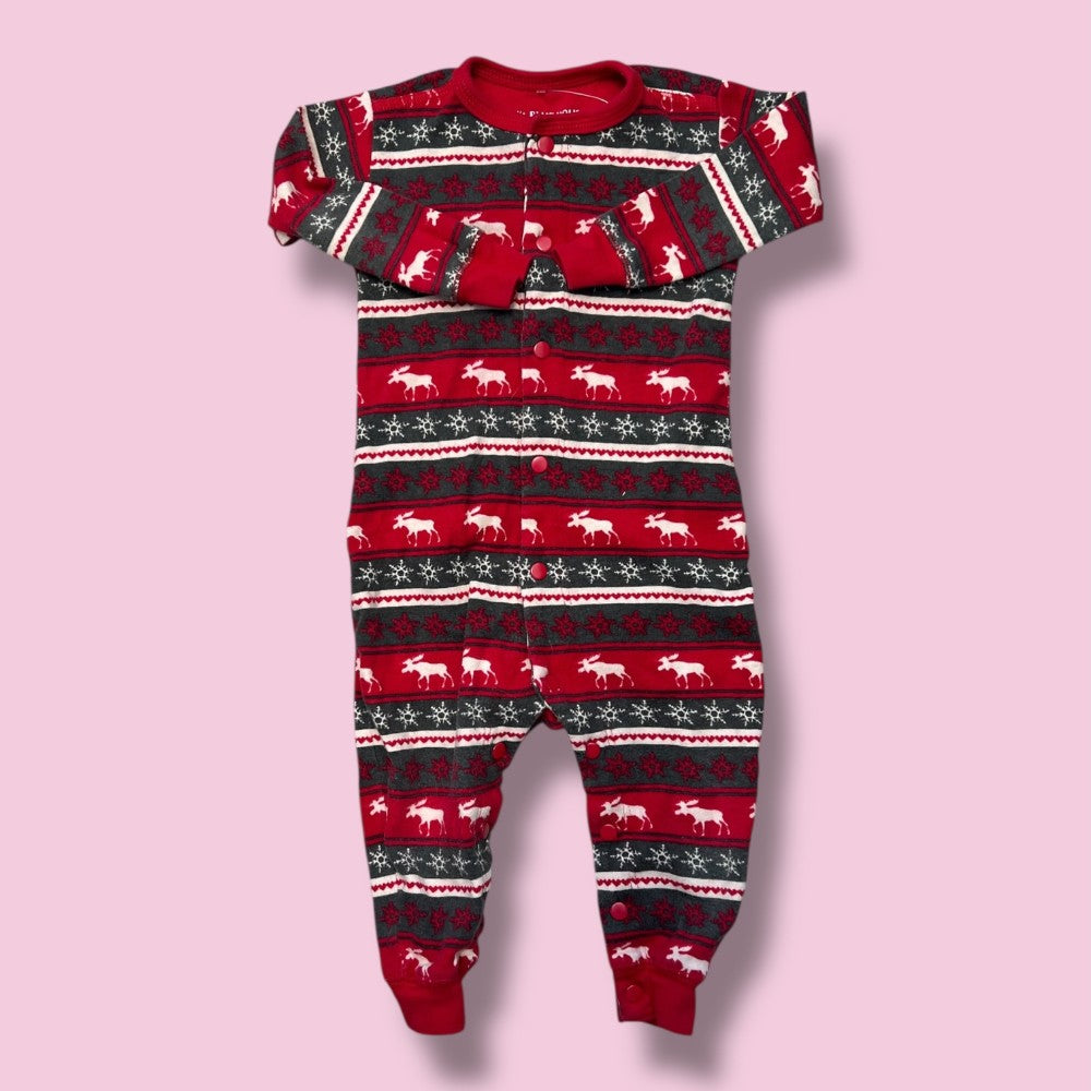 little blue house romper 3-6m