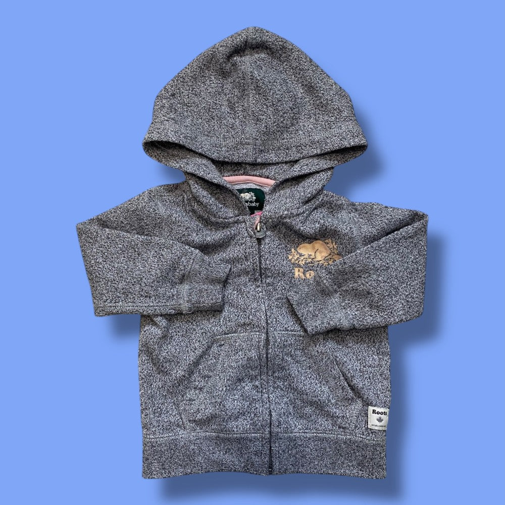 roots zip hoodie 12-18m