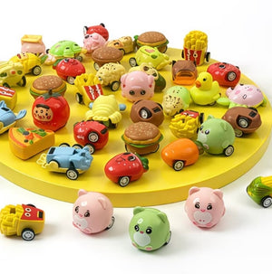 Pull Back Food/Animals
