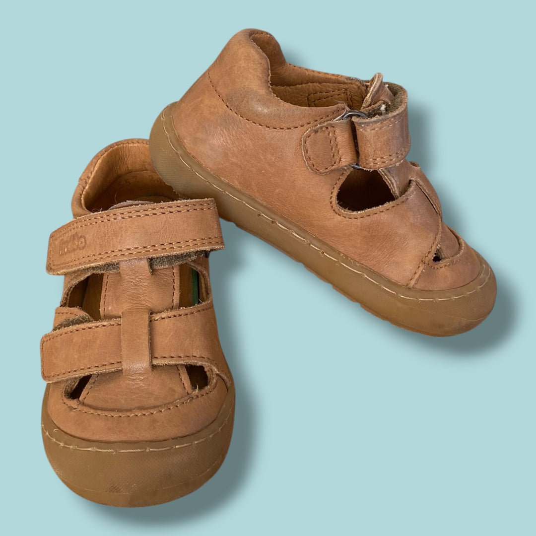 brown Froddo leather sandal, 5.0