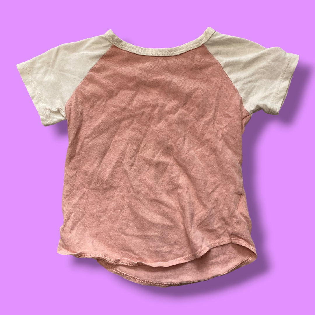 pink Mini Mioche tshirt, 1/2Y