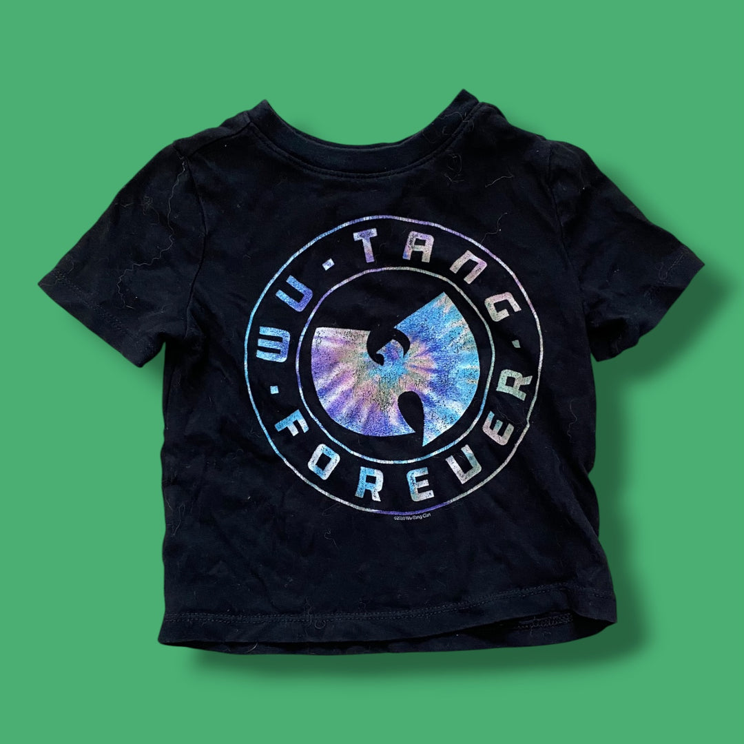 black Old Navy wu tang tee, 18-24m