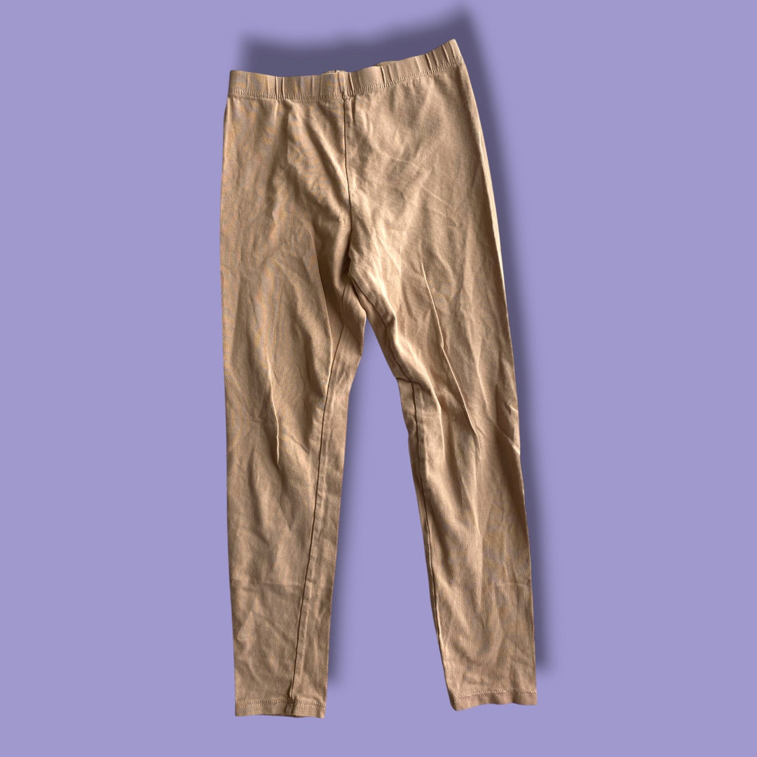 Tan H&amp;M Legging, 7-8Y