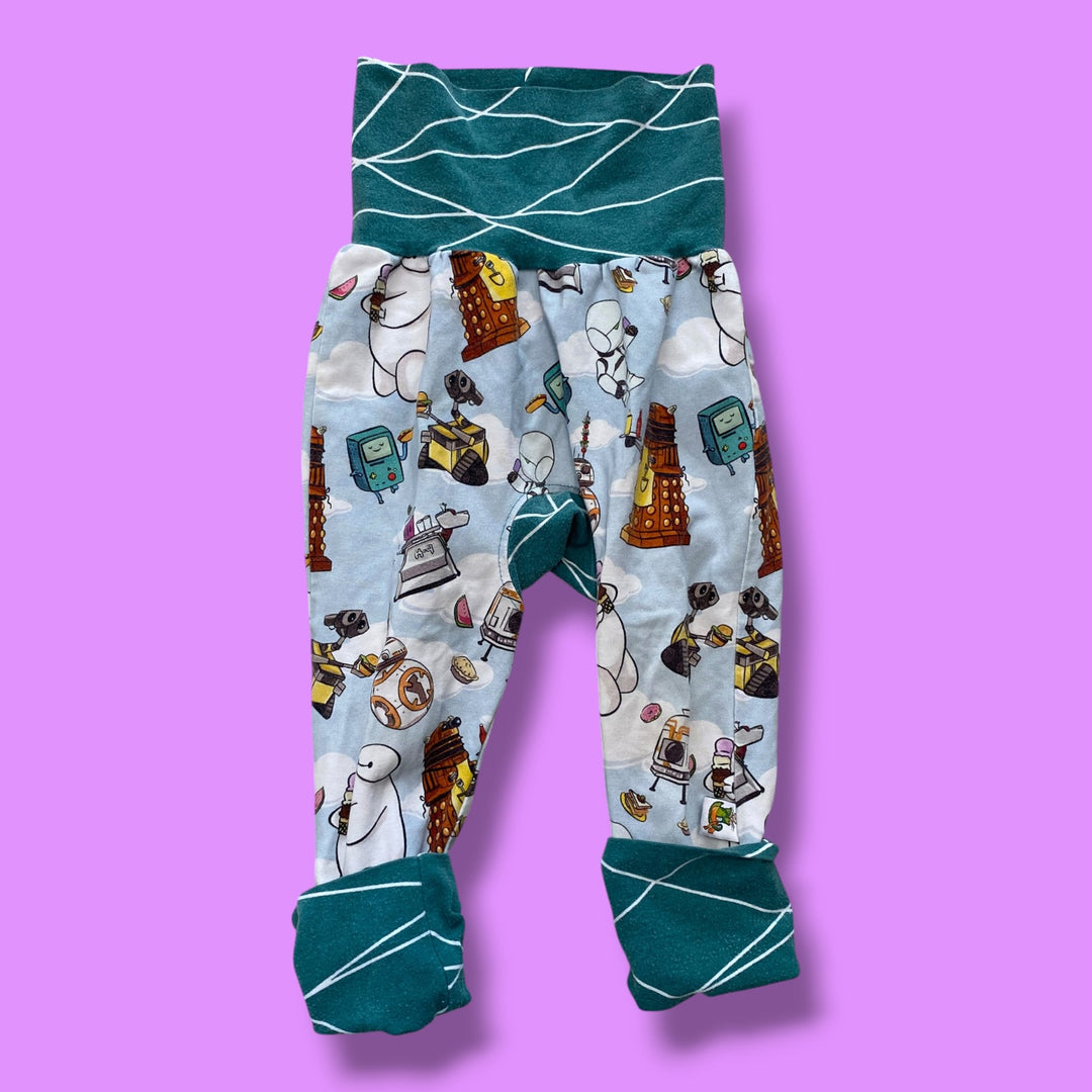 green Small Shopping wall-E grow pants, 3-12m