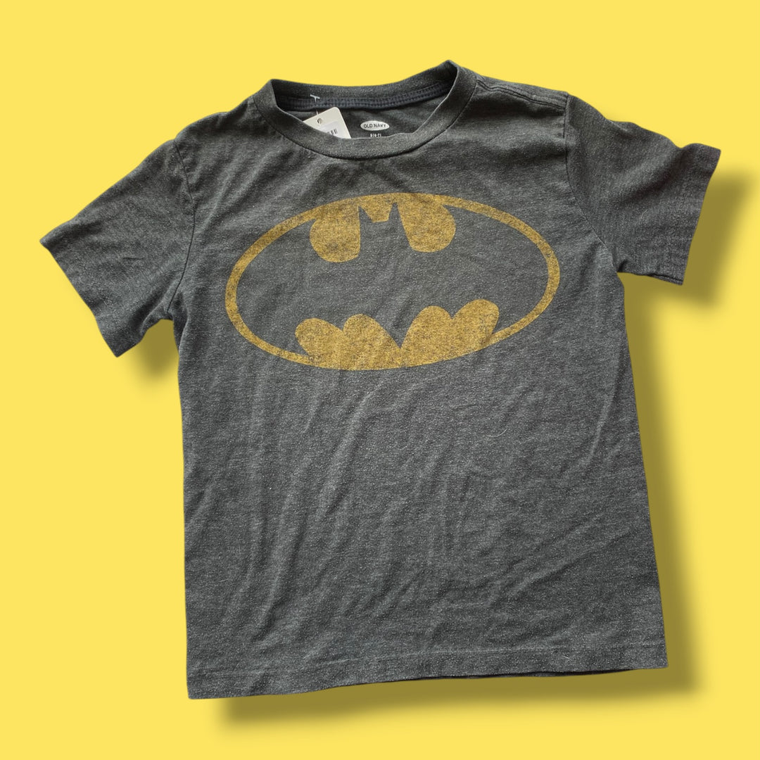 Black Old Navy Batman Tee, 6-7Y
