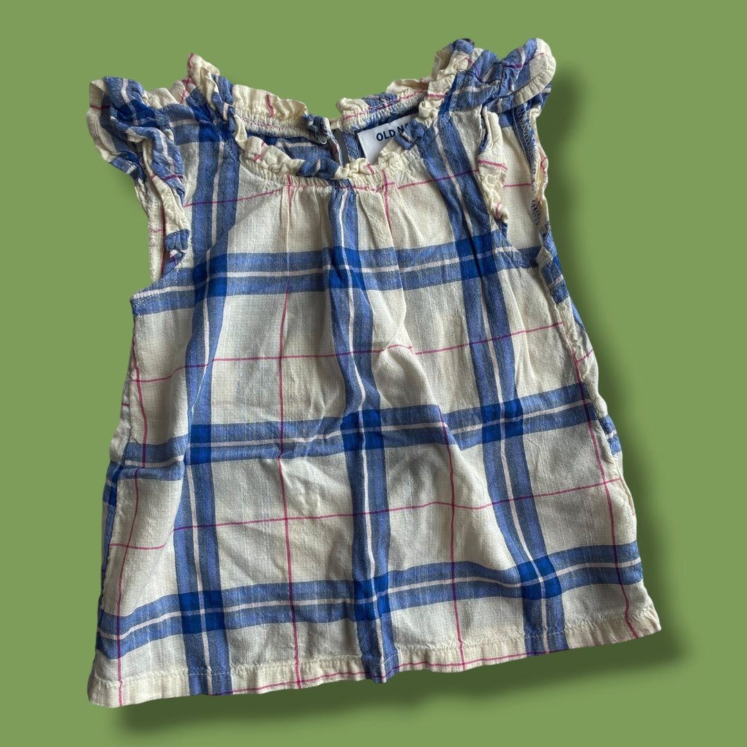 Blue Old Navy Tank , 5Y