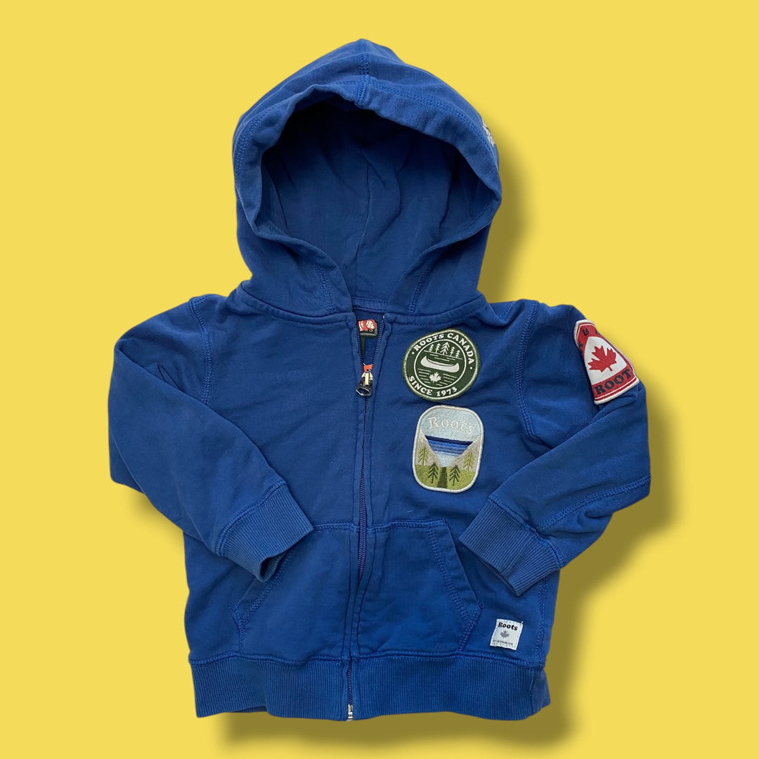 Blue Roots Zip Up, 3Y