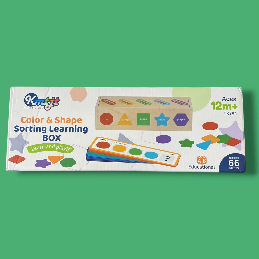 Colour &amp; Shape sorting box