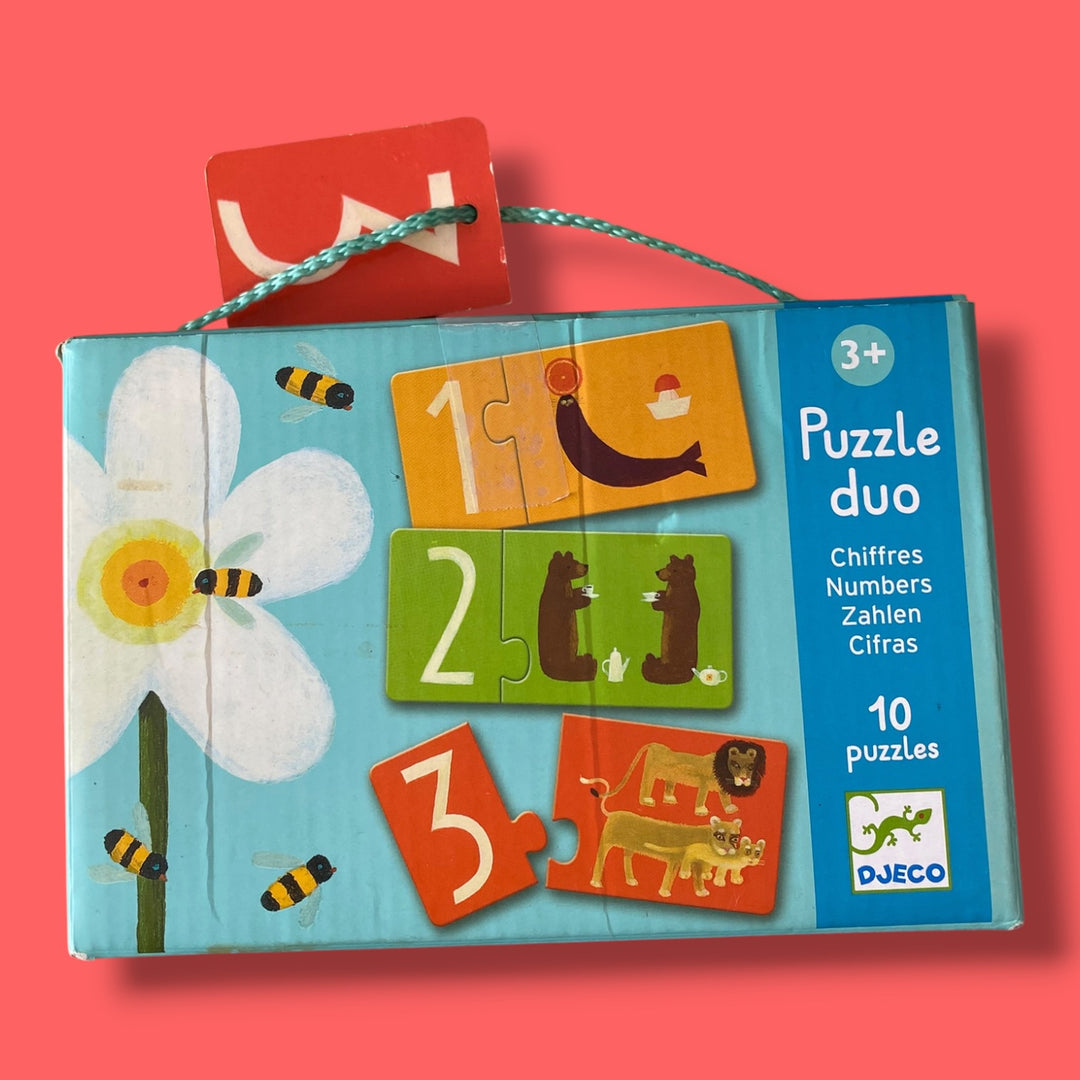 djeco puzzle duo numbers