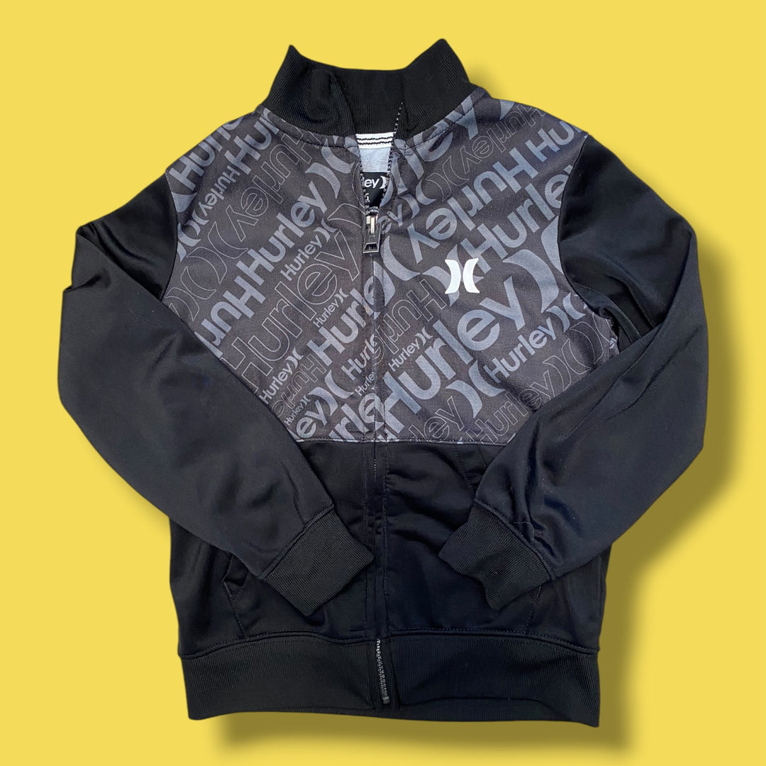 Black Hurley Zip Up, 5Y