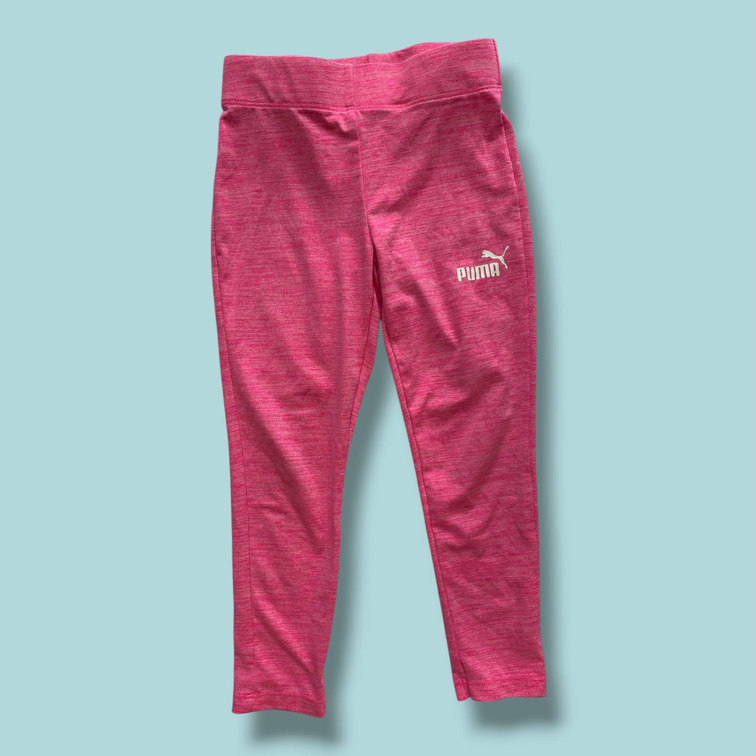 Pink Puma Legging, 4Y