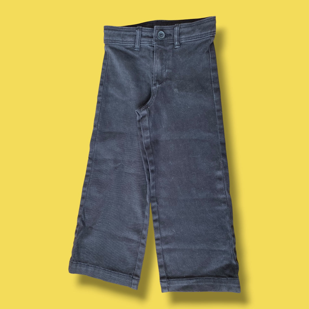 black Zara denim, 4-5Y