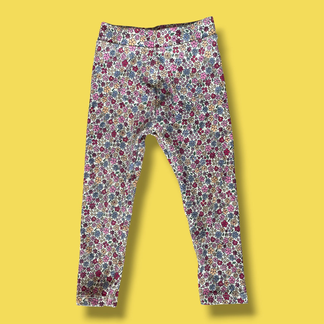 floral Zara legging, 3Y