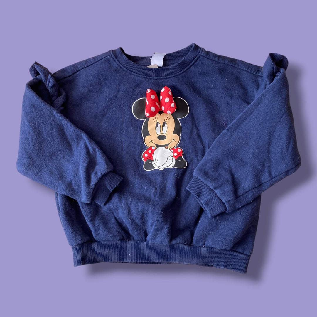 navy Old Navy minnie sweater, 4Y