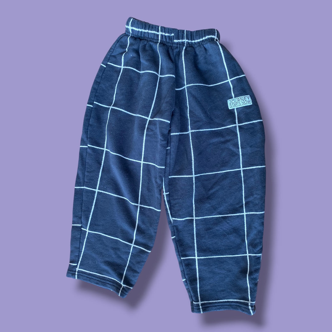 grey Zara striped  joggers, 5Y