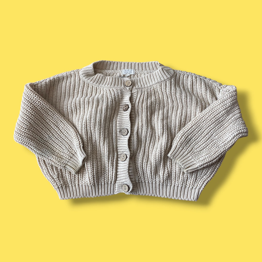 beige the simple folk Knit Sweater, 3-4Y